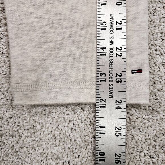 Tommy Hilfiger Denim Sweatshirt w/Side Tie Crop Pullover Women's Size XL - Picture 7 of 15